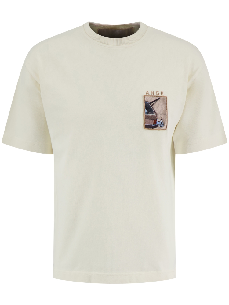 Ange Projects AW-049 WINE DRIVE PATCH OFF WHITE