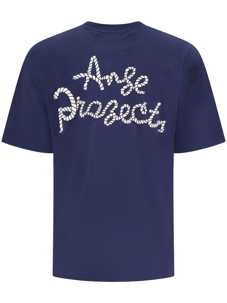 Ange Projects AW-062 ROPE TEE NAVY