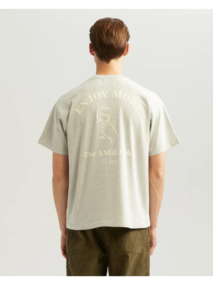 Ange Projects AW-066 ENJOY MORE TEE GREY
