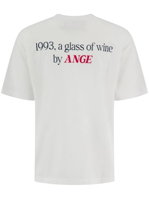 Ange Projects NOS-007 GLASS OF WINE TEE WHITE foto 2
