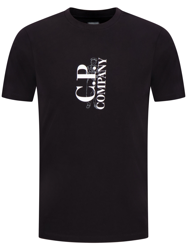 C.P. Company 20CMTS084A-005100W 999 BLACK
