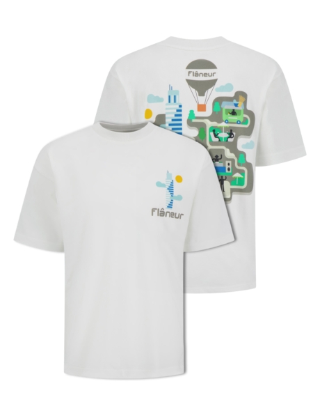 Flaneur FTSH165 051 WHITE