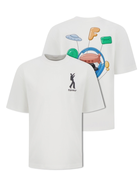 Flaneur FTSH179 051 WHITE