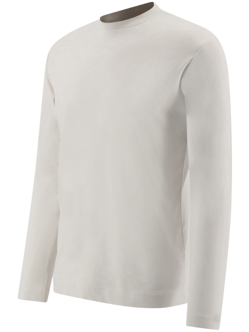 Valenza SUPIMA T-SHIRT 1009 15 PEARL GREY foto 2