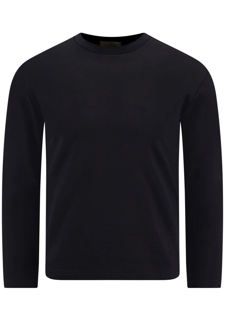 Valenza SUPIMA T-SHIRT 1009 48 BLACK