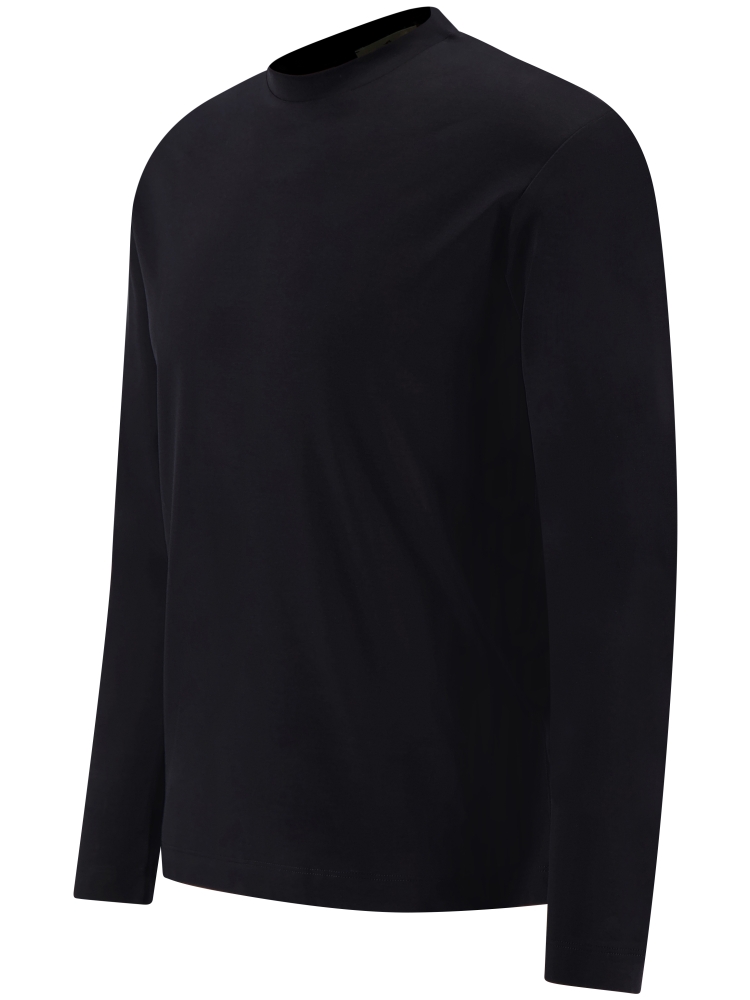 Valenza SUPIMA T-SHIRT 1009 48 BLACK