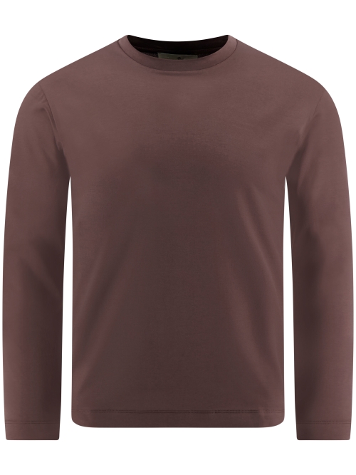 Valenza SUPIMA T-SHIRT 1009 61 EBONY BROWN foto 1