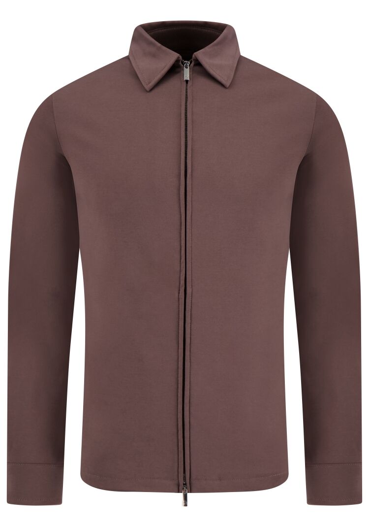 Valenza SUPIMA OVERSHIRT 1103 61 EBONY BROWN
