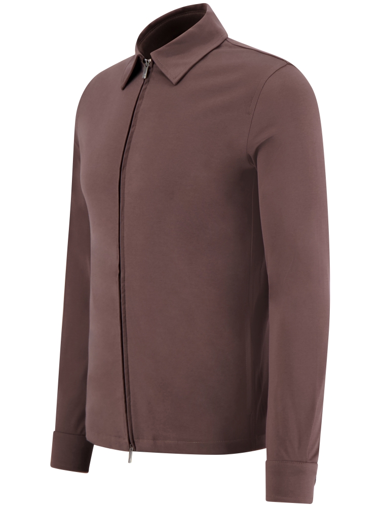 Valenza SUPIMA OVERSHIRT 1103 61 EBONY BROWN
