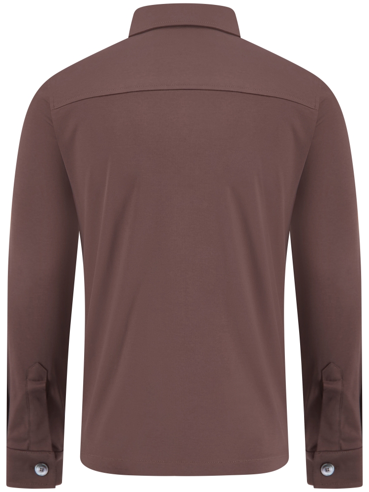Valenza SUPIMA OVERSHIRT 1103 61 EBONY BROWN