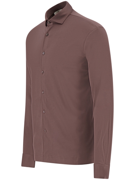 Valenza SUPIMA SHIRT 1033 61 EBONY BROWN