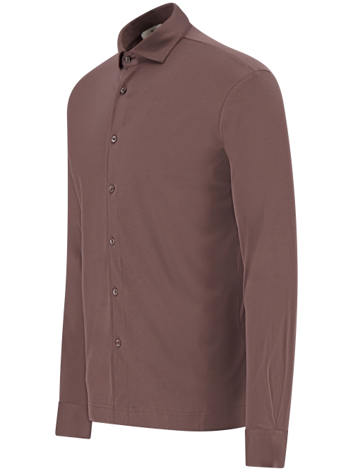 Valenza SUPIMA SHIRT 1033 61 EBONY BROWN foto 2