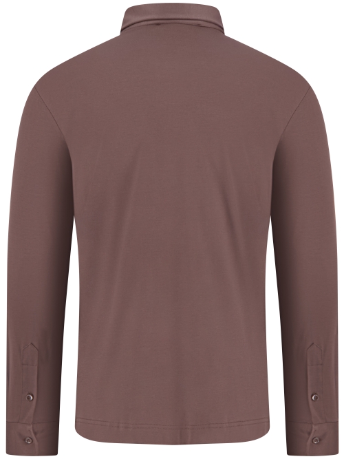 Valenza SUPIMA SHIRT 1033 61 EBONY BROWN foto 3