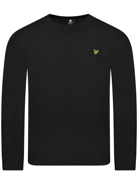 Lyle and Scott KN400VC ST 865 JET BLACK Lyle and Scott KN400VC ST 865 JET BLACK