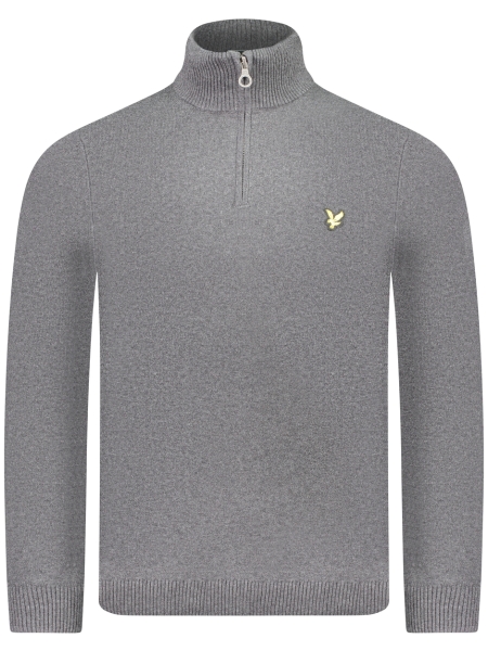 Lyle and Scott KN1927V 398 CHARCOAL MARL