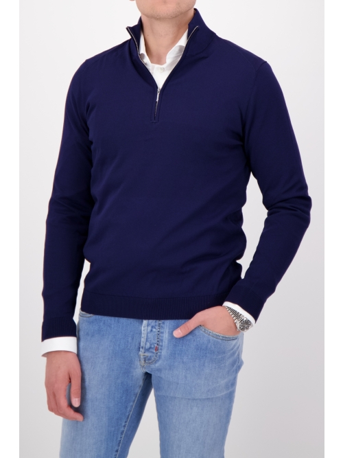 Valentoni TRIVERO COL ZIP V51 NAVY foto 2