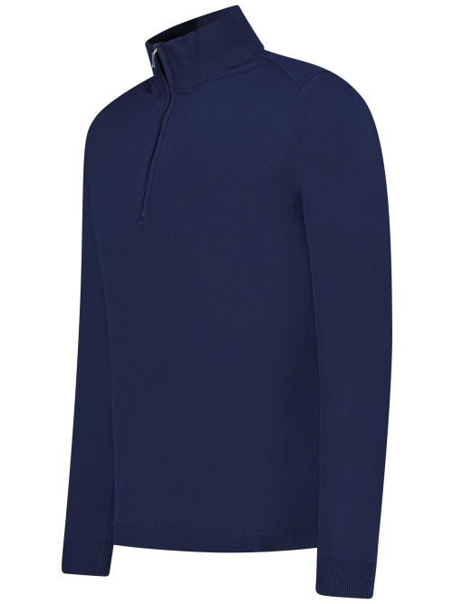 Valentoni TRIVERO COL ZIP V51 NAVY foto 4