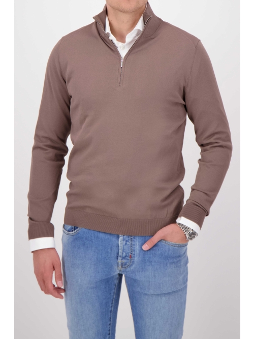 Valentoni TRIVERO COL ZIP V60 TAUPE foto 2