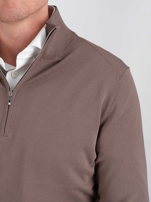Valentoni TRIVERO COL ZIP V60 TAUPE foto 5