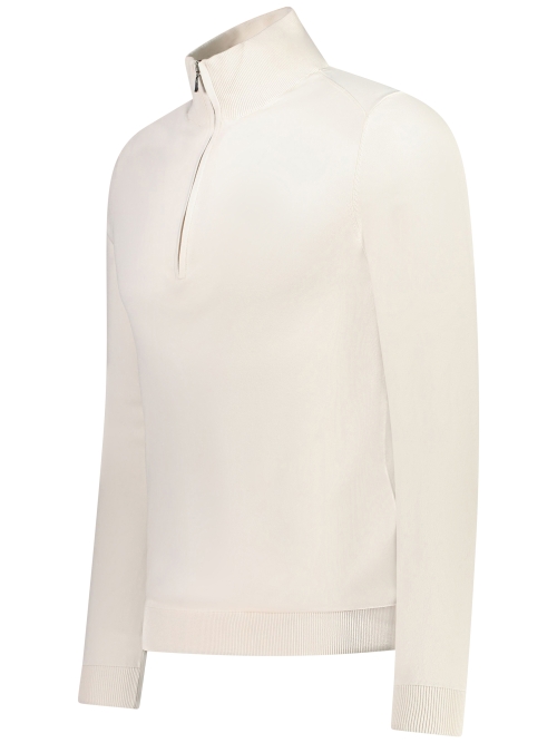 Valentoni TRIVERO COL ZIP V63 OFF WHITE foto 4