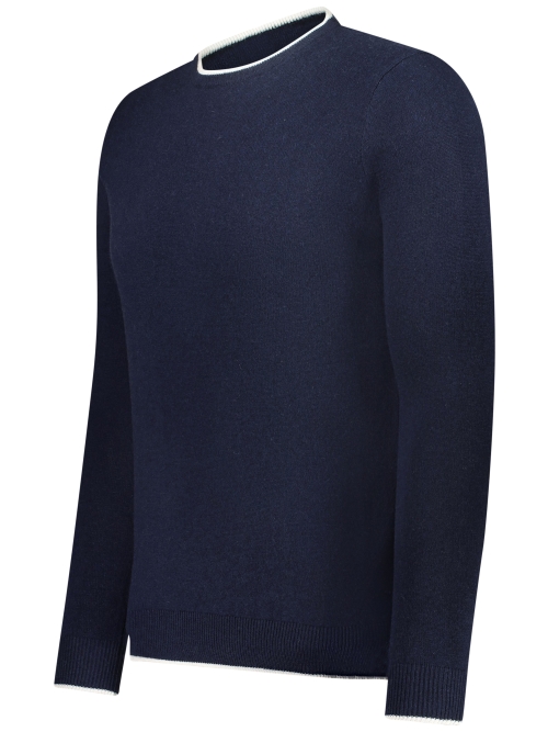 Valentoni TOM-O-NECK OFFICER NAVY/PRISTINE foto 3