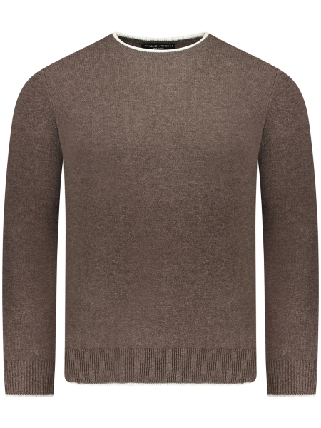 Valentoni TOM-O-NECK TAKE COFFEE/PRISTINE Valentoni TOM-O-NECK TAKE COFFEE/PRISTINE