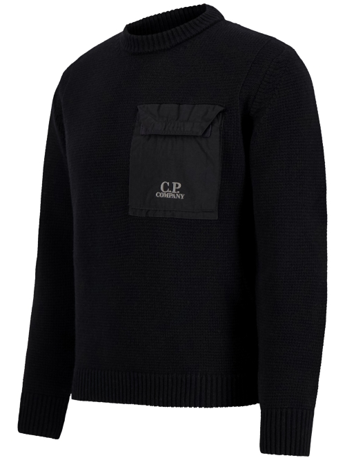 C.P. Company 19CMKN244A-110149M 999 BLACK foto 2