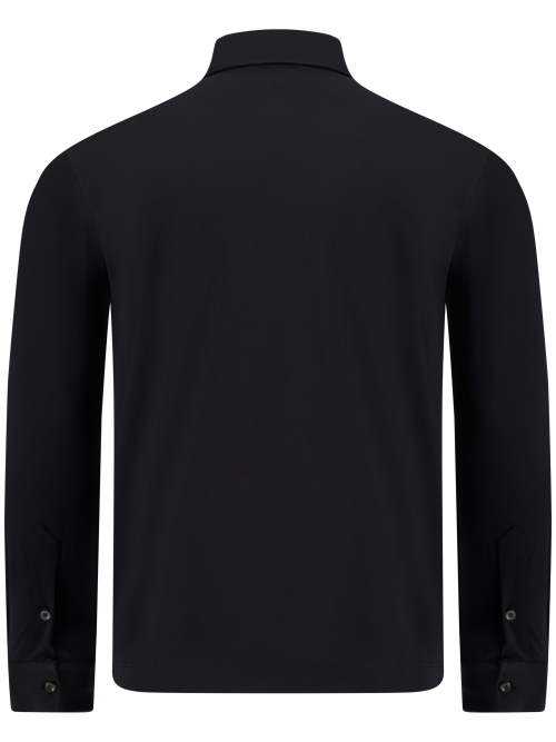 Valenza SUPIMA POLO ZIP 1020 48 BLACK foto 3