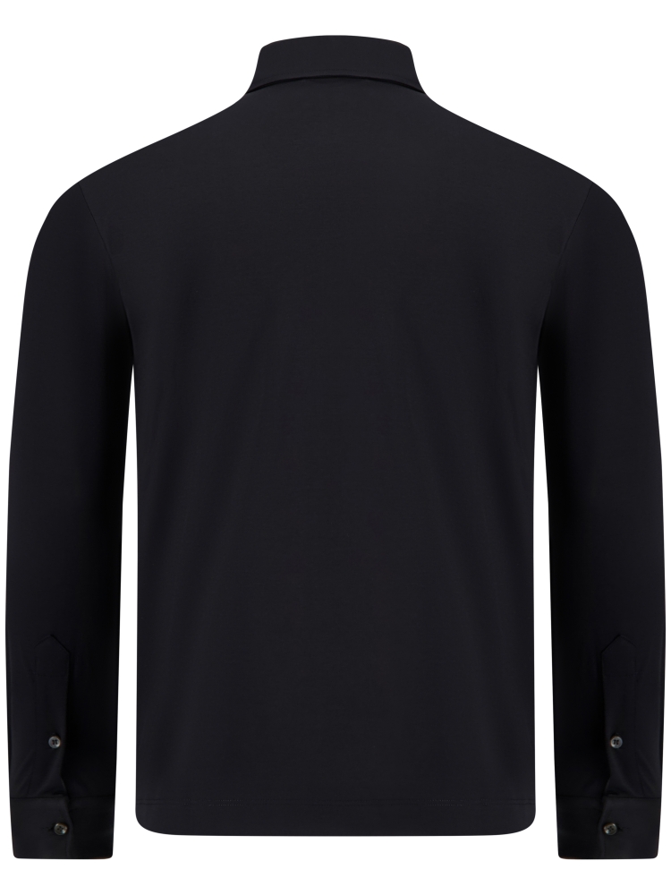 Valenza SUPIMA POLO ZIP 1020 48 BLACK
