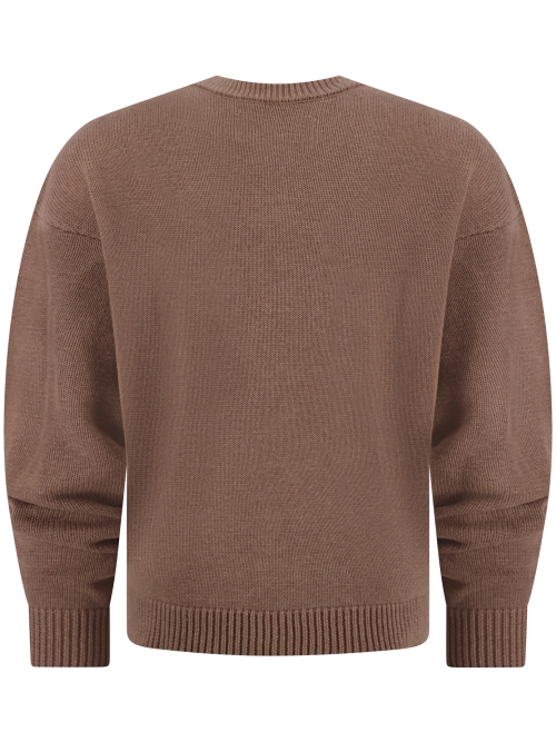 Ange Projects AW-012 ROPE KNIT BROWN foto 3