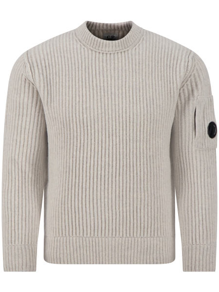 C.P. Company 21CMKN105A-110149A M13 OFF WHITE MELANGE