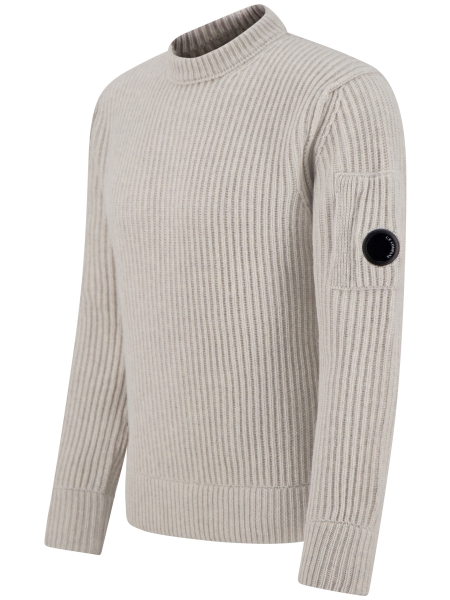 C.P. Company 21CMKN105A-110149A M13 OFF WHITE MELANGE