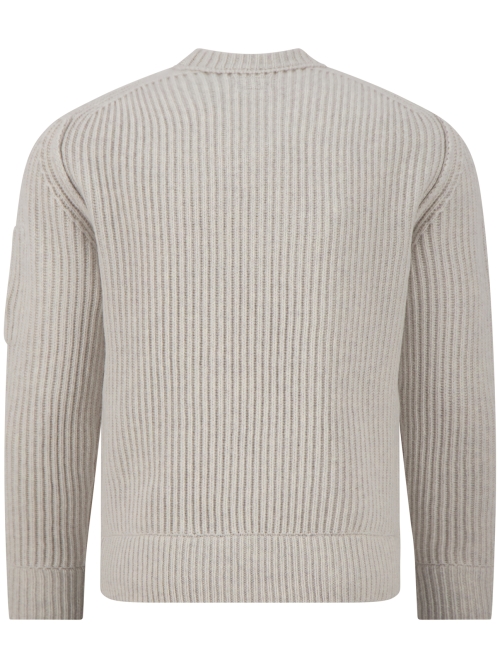 C.P. Company 21CMKN105A-110149A M13 OFF WHITE MELANGE foto 3