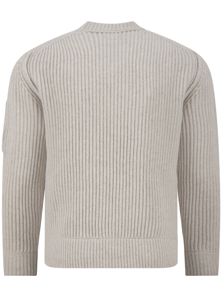 C.P. Company 21CMKN105A-110149A M13 OFF WHITE MELANGE