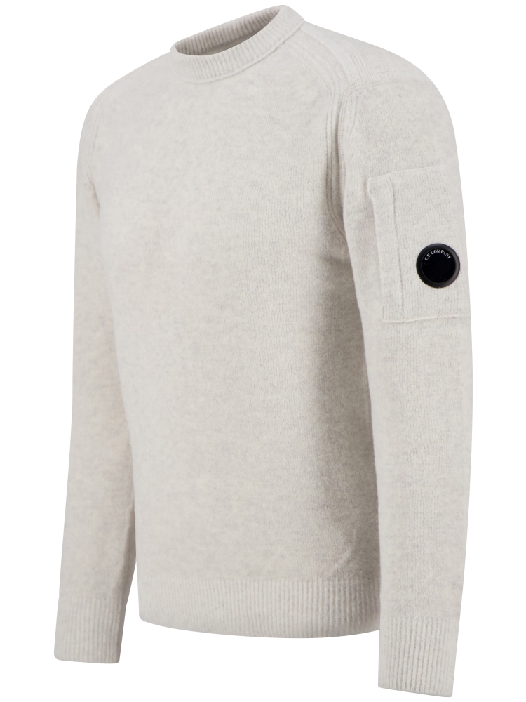 C.P. Company 21CMKN297A-006170A M12 WHITE MELANGE