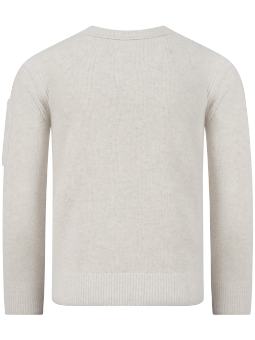 C.P. Company 21CMKN297A-006170A M12 WHITE MELANGE foto 3