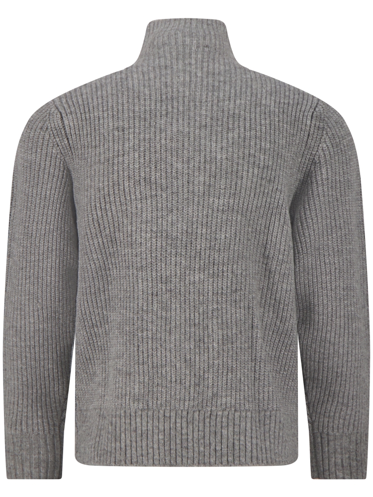 Olaf M260706 SIGNATURE ZIP KNITTED MOCKNECK