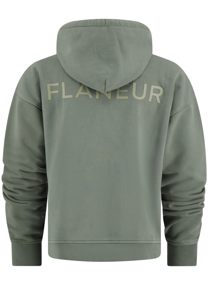 Flaneur FHOO042 DOUBLE LOGO 840 SAGE