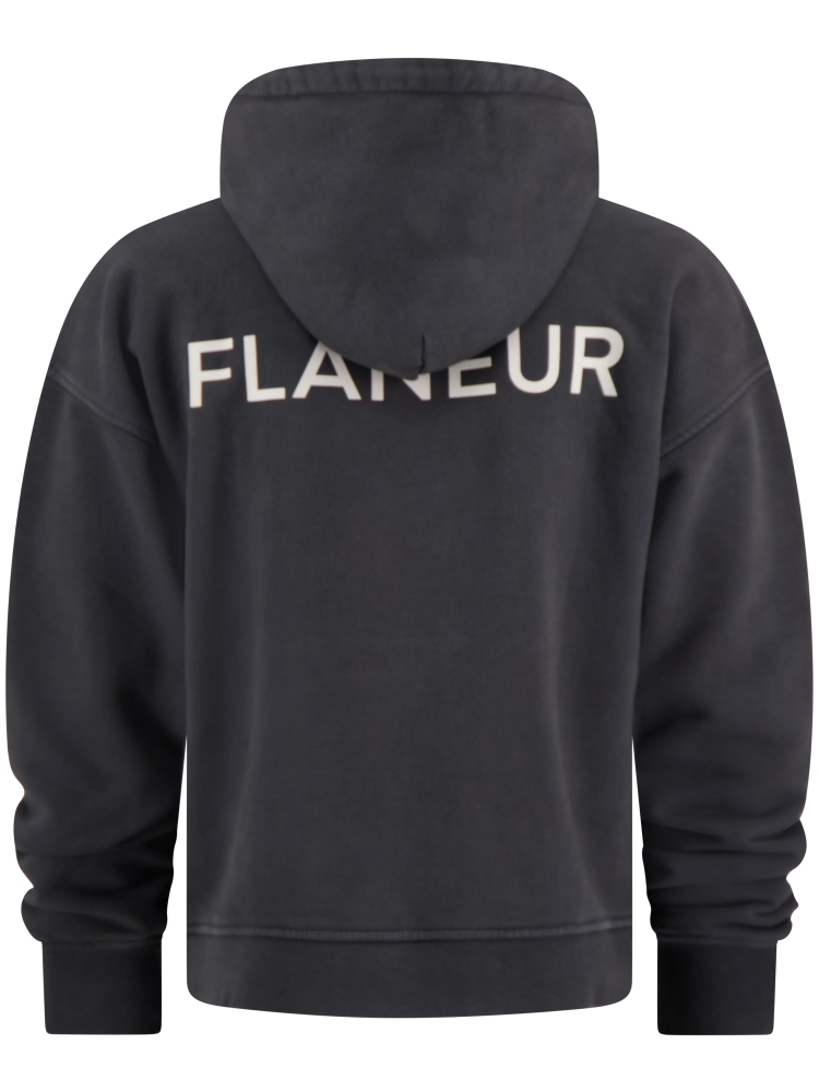 Flaneur FHOO042 DOUBLE LOGO 999 BLACK