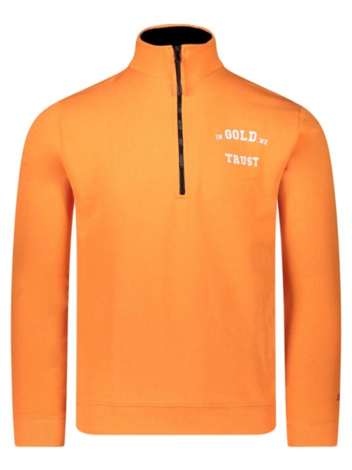 In Gold We Trust THE SLIM HALF ZIP SUN ORANGE foto 1