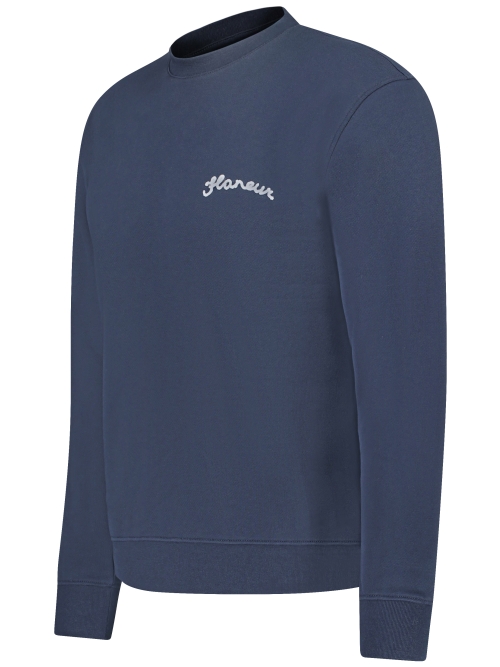 Flaneur FNOS923 SIGNATURE SWEATER NAVY foto 3