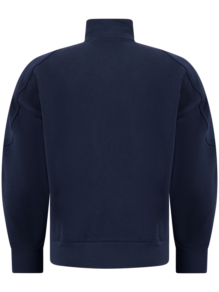 TNO EMBLEM HALF-ZIP NAVY