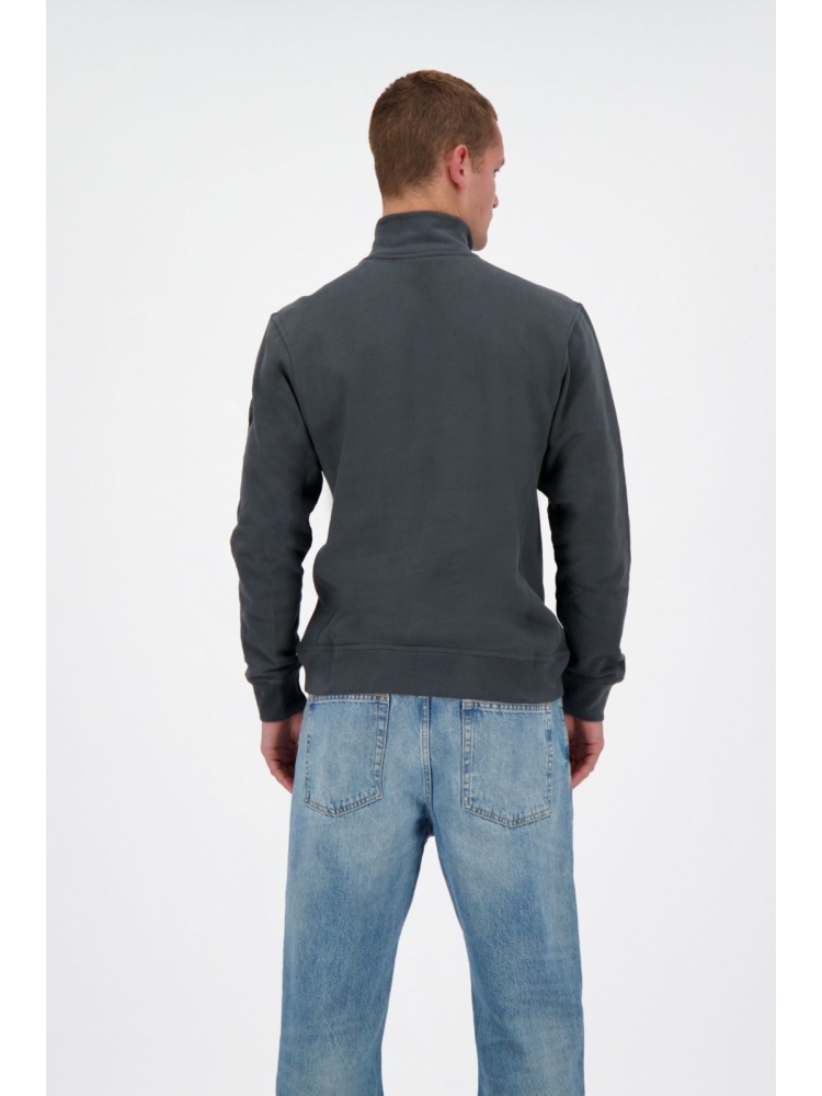 Airforce GEM1274 SWEAT Q.ZIP 02 GUN METAL