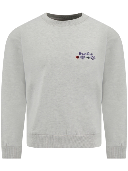 Brams fruit FLORA CREWNECK 961 GREY MEL.