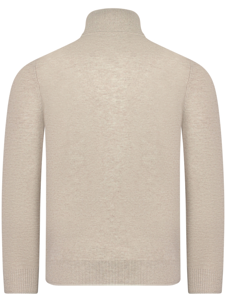 Valentoni TOM FULL ZIP PORRIDGE/CREAM