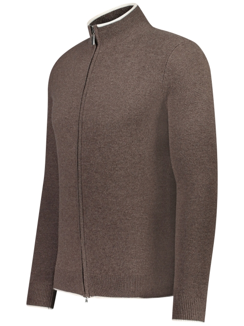 Valentoni TOM FULL ZIP TAKE COFFEE/PRISTINE foto 4