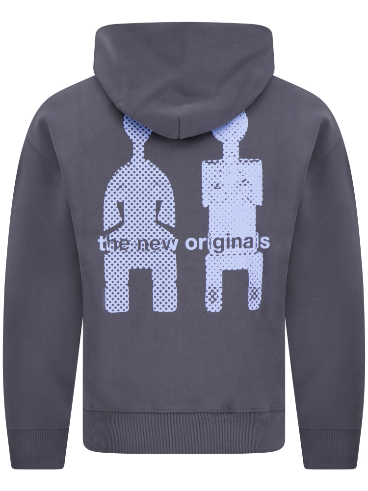 TNO 2 FIGURES ZIP UP BLACK OYSTER