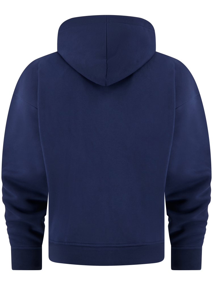 Saint Blanc FLOWER PATCH ZIPPER BLUE