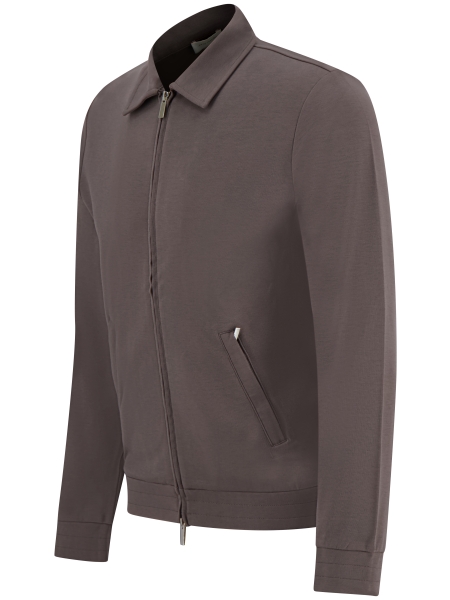 Artu Napoli ZIP JACKET 211 TAUPE