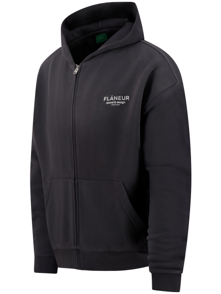 Flaneur FZIP224 960 WASHED BLACK